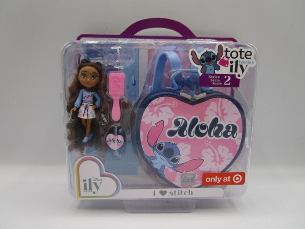 Disney ILY 4Ever Tote Teenies I Love Stitch Series 2 Mini Figure & Purse Target
